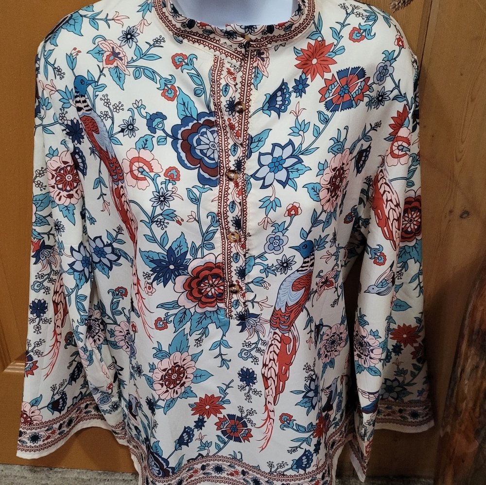 💜 New Floral Blouse - Picture 4 of 5